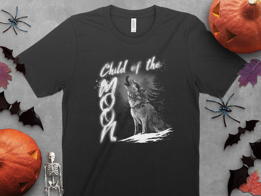 Child of the Moon Wolf Tshirt