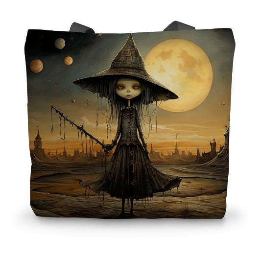 Witch Lets Dance Canvas Tote Bag